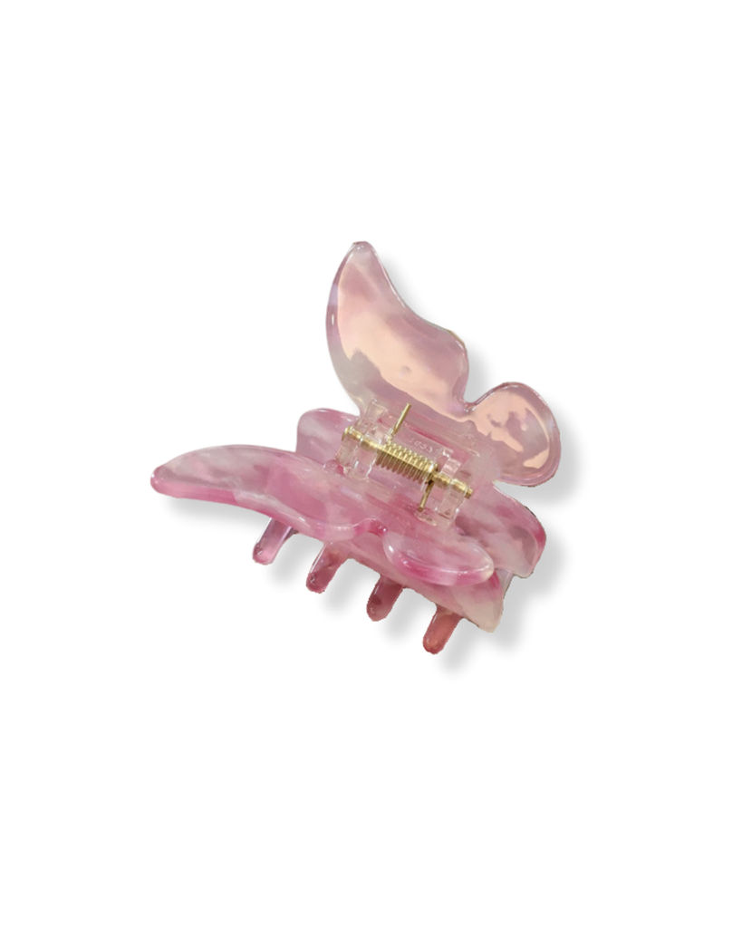The Butterfly Clip in Rosy Pink by Effi Beauty